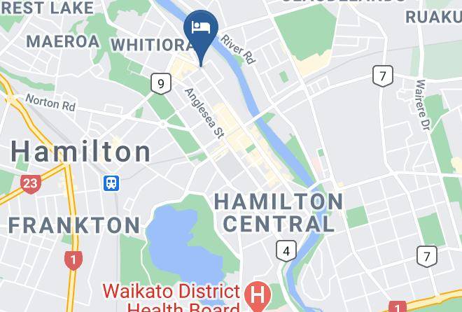 Hamilton - Eagles Nest Backpackers Maps