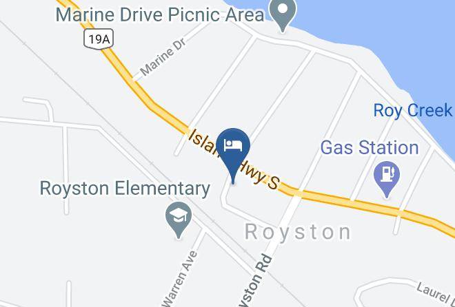 Comox Valley - Eaglesview Escape By The Sea Vr Royston Vancouver Island Maps