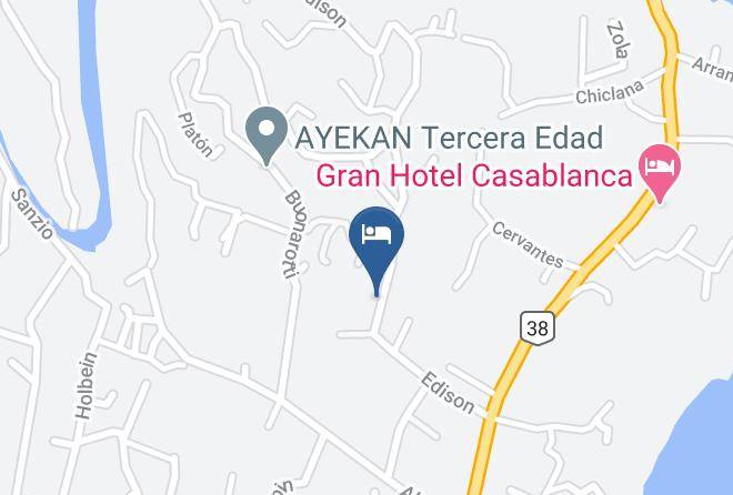 Santa Maria Department - Hotel Capilla Del Lago Maps