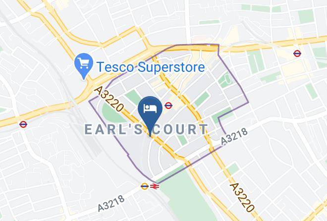 London - Earls Court Studio Maps