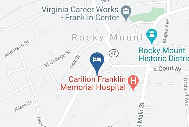 Franklin - Early Inn At The Grove Maps