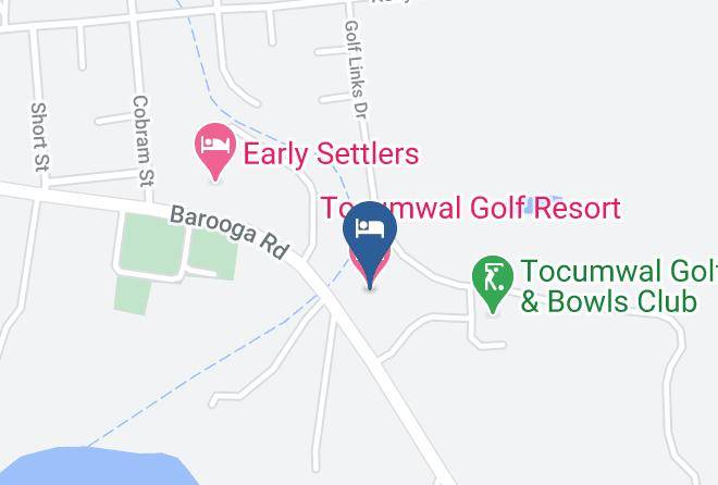 Berrigan - Tocumwal Golf Resort Maps