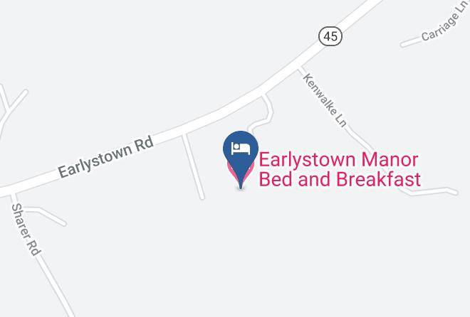 Centre - Earlystown Manor Bed And Breakfast Maps