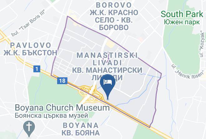 Sofia - Earth & People Hotel & Spa Maps