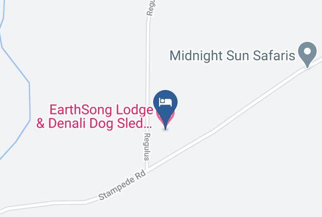 Denali Borough - Earthsong Lodge & Denali Dog Sled Expeditions Maps