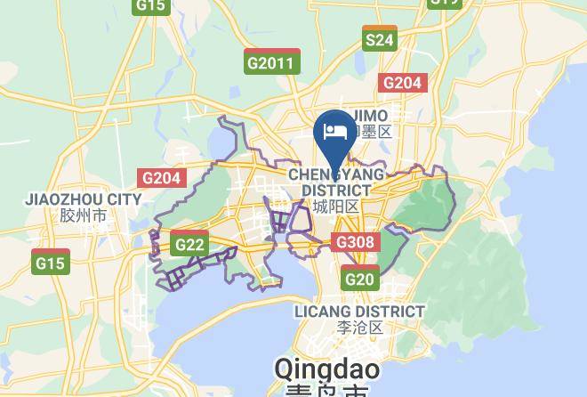 Qingdao - Easeme Boutique Art Hotel Maps