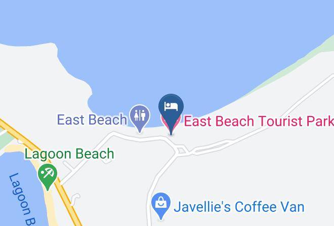 East Beach Tourist Park Map