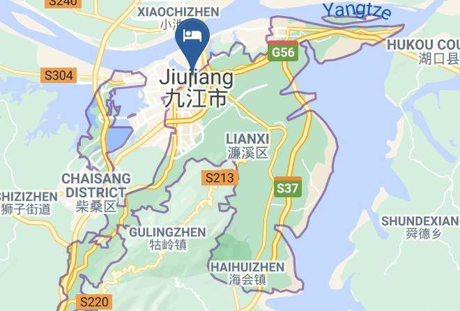 East Block Zhongjing Holiday Hotel Map