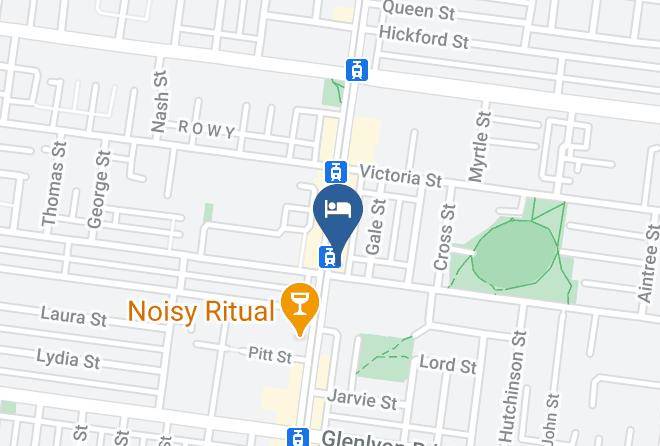 Moreland - East Brunswick Hotel Maps