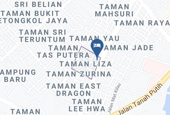 Kuantan District - East Coast Hotel Maps