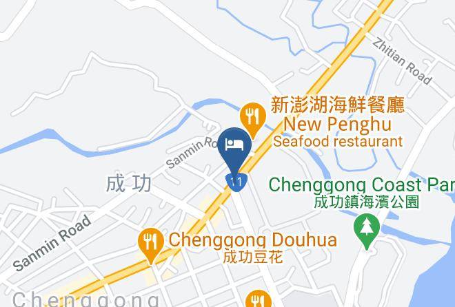 Taitungnty - East Coast Resort Hotel Maps