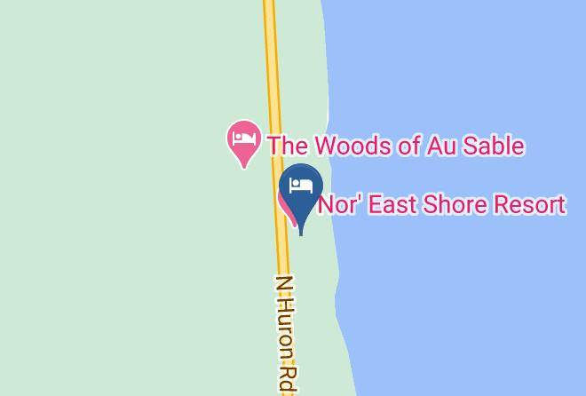 Iosco County - East Coast Shores Resorts Hotels Maps