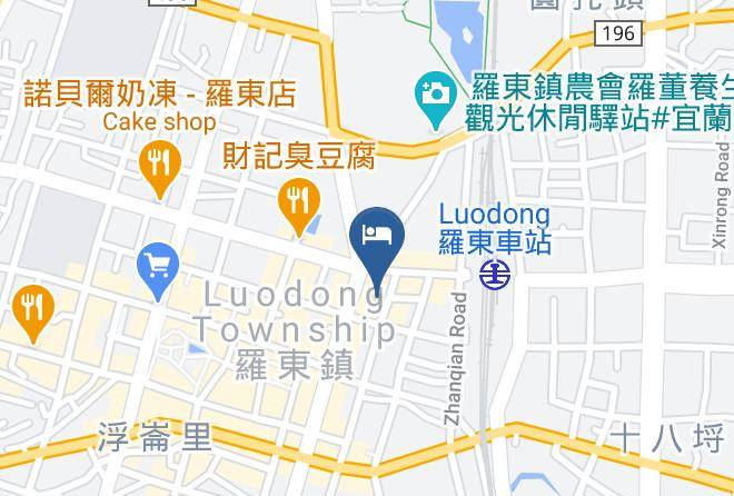 Yilannty - East Commercial Affairs Hotel Maps