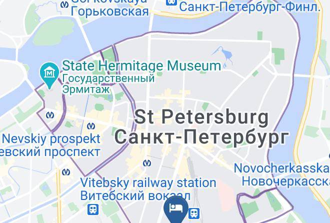 Saint Petersburg - East End Obvodny Maps