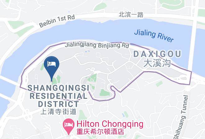 Yuzhong District - East Garden Hotel Maps