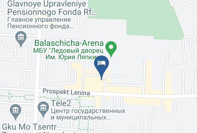 Balashikha - East Gate Hotel Maps