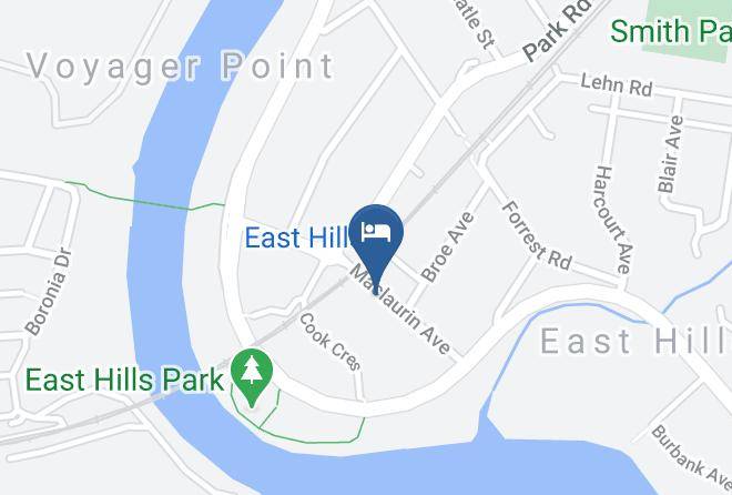 East Hills - East Hills Hotel Maps