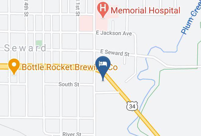 Seward - East Hills Inn & Suites Maps