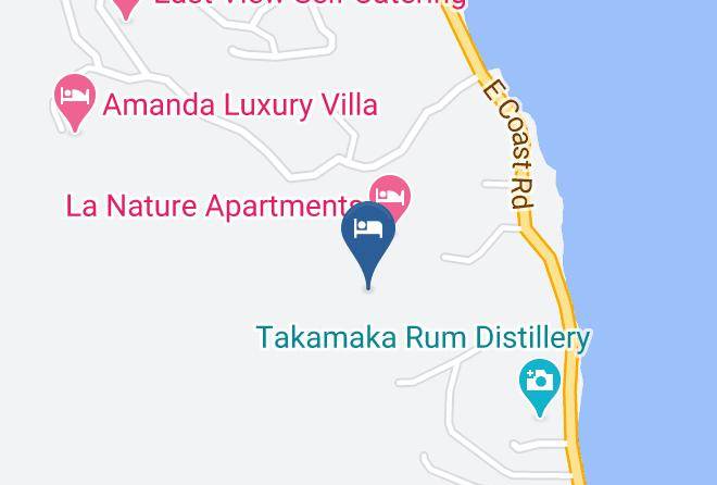 Au Cap - East Horizon Self Catering Maps