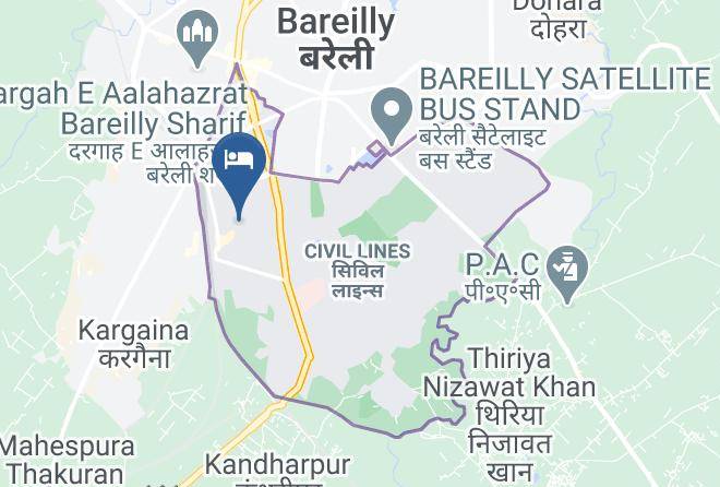 Bareilly - East Lite Hotel Maps