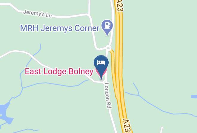 West Sussex - East Lodge Bolney Maps