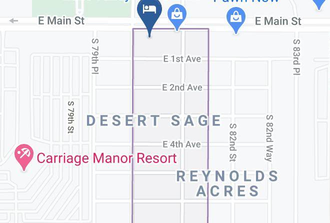 Maricopa - East Mesa Inn Motel Maps