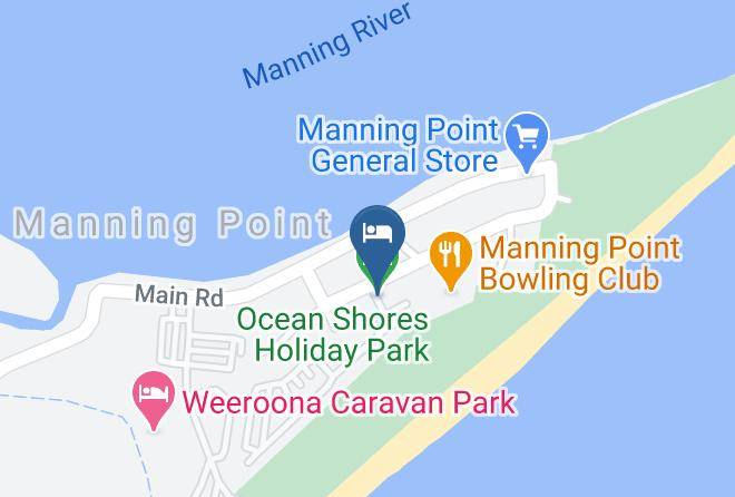 Mid Coast - Ocean Shores Holiday Park Maps