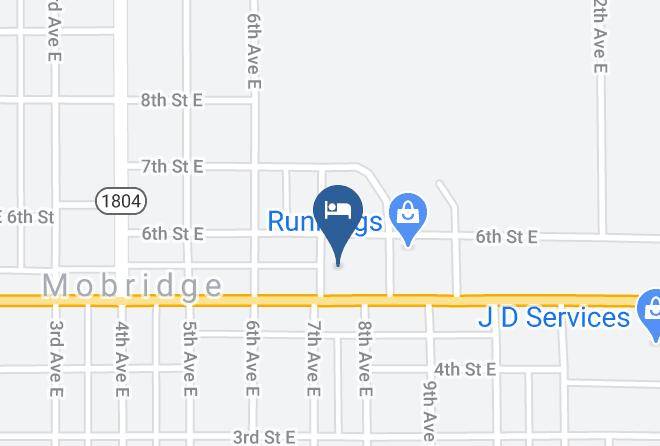 Walworth - East Side Motel & Cabins Maps