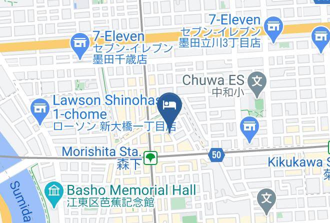 East Square Tokyo Map