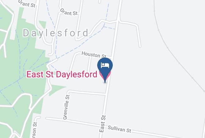 Hepburn - East St Daylesford Maps