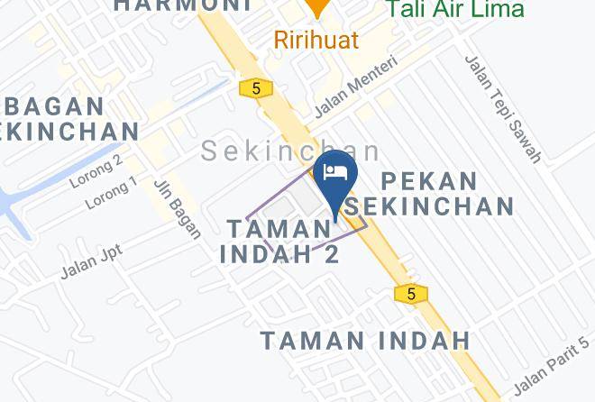 Sabak Bernam - East Sun Hotel Maps