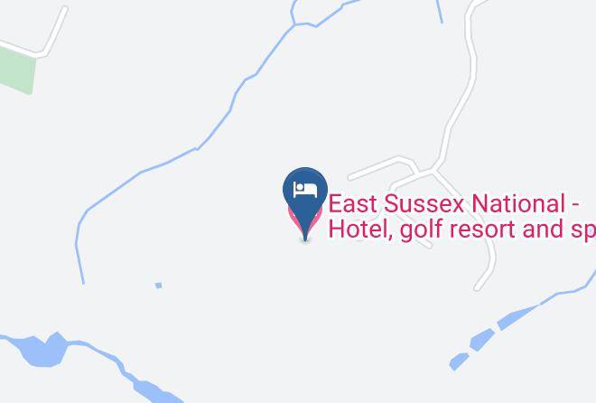 East Sussex National Hotel Golf Resort And Spa Map