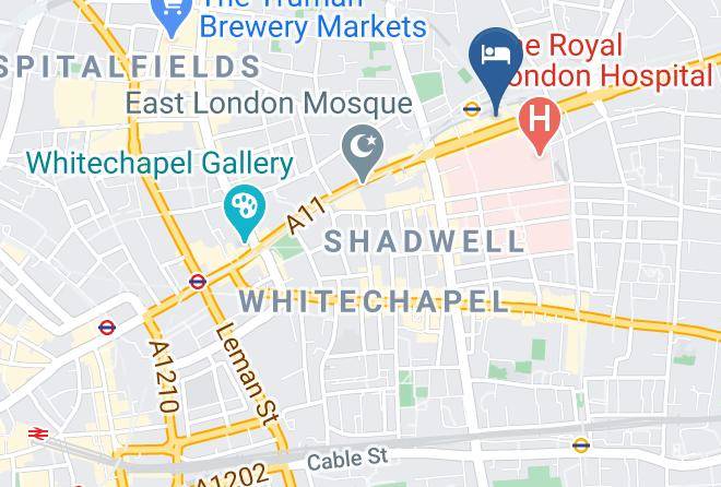 London - Eastend Beds Maps