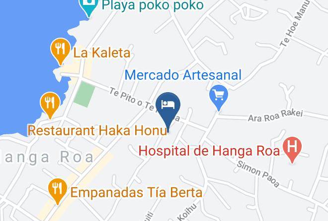 Easter Island - Easter Island Eco Lodge Maps
