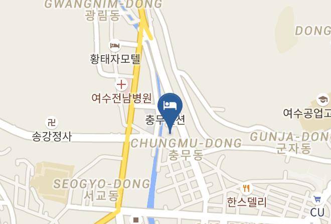 Yeosusi - Eastern Jewelry Hotel Yeosu Maps