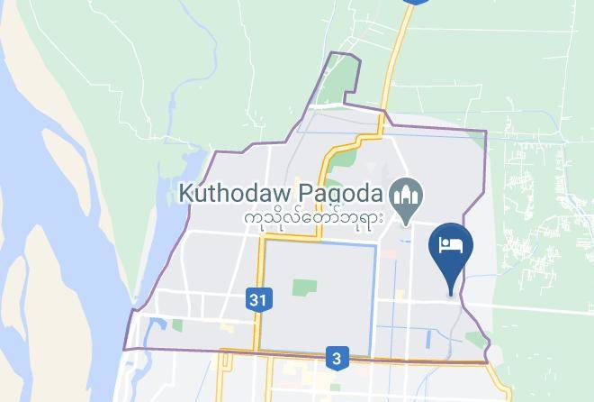 Aungmyetharzan - Eastern Palace Hotel Maps