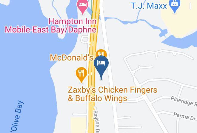 Baldwin - Eastern Shore Motel Maps
