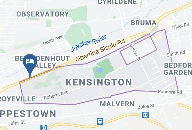 City Of Johannesburg - Eastgate Palms Lodge Maps