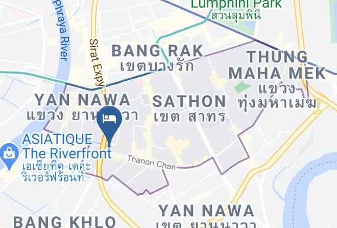 Eastin Grand Hotel Sathorn Map