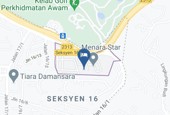Eastin Hotel Kuala Lumpur Map