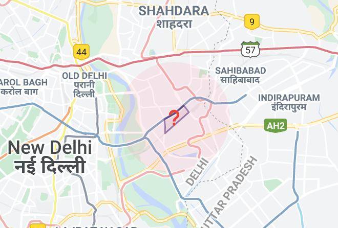 New Delhi - Eastinnhotel Maps