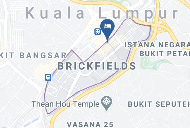 Easy Hotel Kl Sentral Map