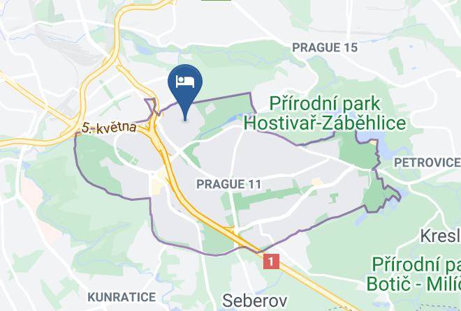 Easy Star Hotel Prague Map