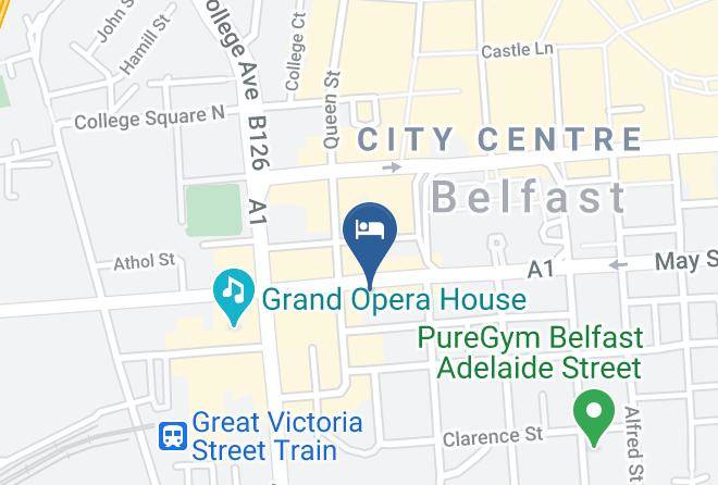 Belfast City - Easyhotel Belfast Maps