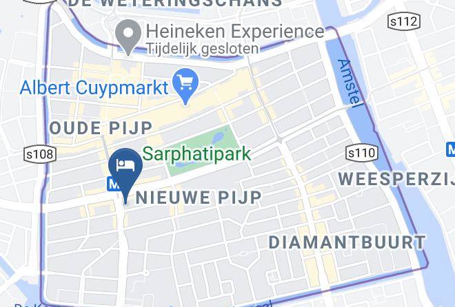 Amsterdam - Easyhotel Amsterdam City Centre South Maps