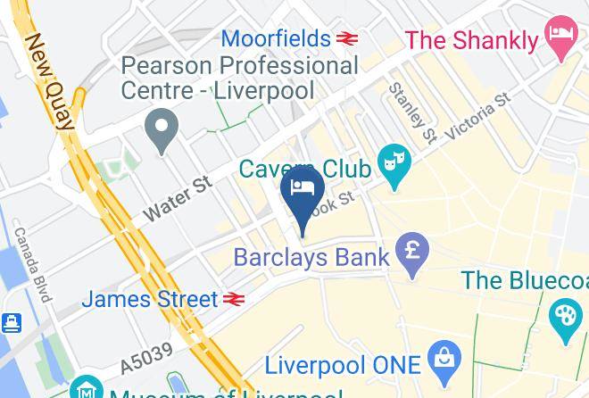 Liverpool - Easyhotel Liverpool City Centre Maps