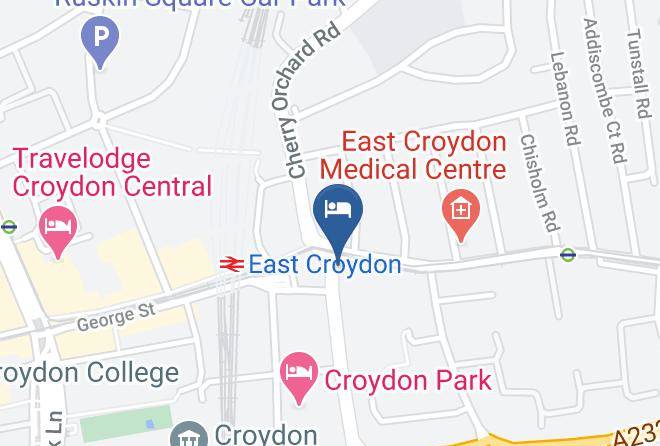 London - Easyhotel Croydon Town Centre Maps