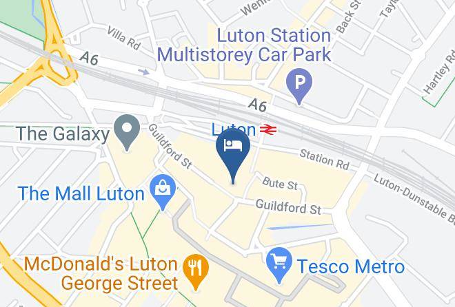 Luton - Easyhotel London Luton Maps