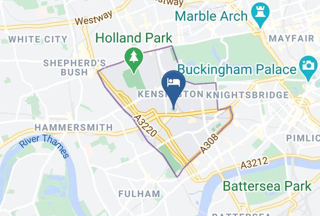London - Easyhotel London South Kensington Maps