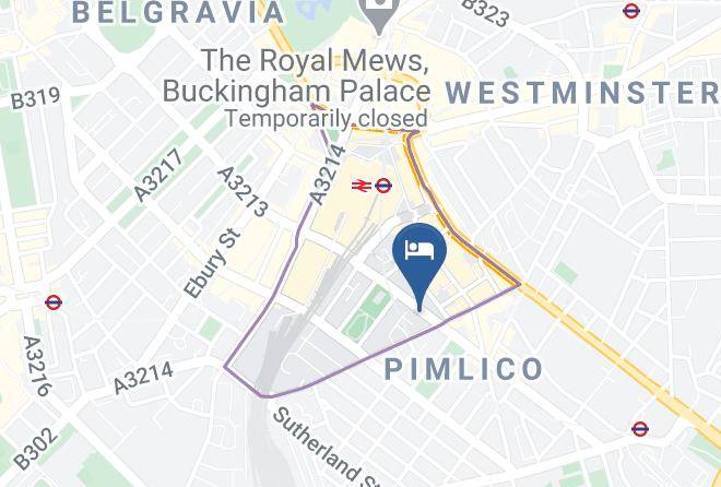 Easy Hotel Victoria Map